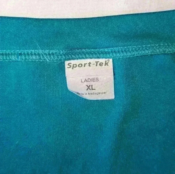 Blue V-Neck Short Sleeve T- Shirt - Picture 2 of 3